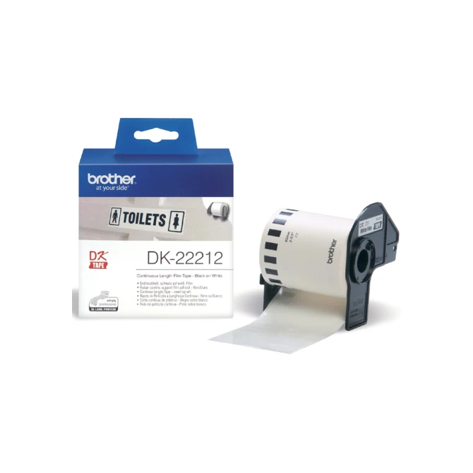 Etiket Brother DK-22212 doorlopend 62mm 1 rol á 15m wit