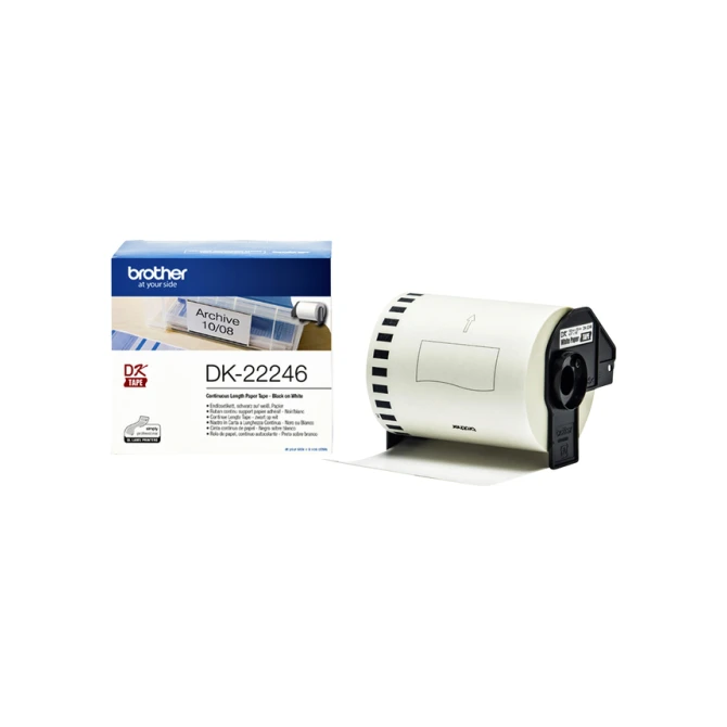 Etiket Brother DK-22246 doorlopend 103mm 1 rol á 30m wit
