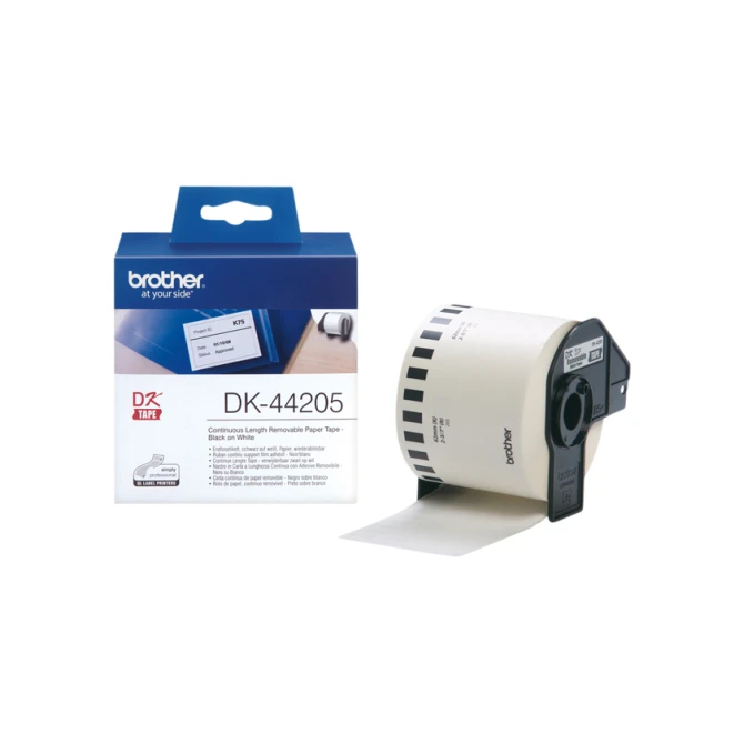 Etiket Brother DK-44205 doorlopend 62mm 1 rol á 30m wit