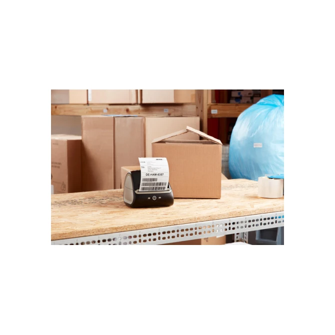 Etiket Dymo LabelWriter 5XL verzendlabel 102x210mm 6 rollen á 140 stuks wit