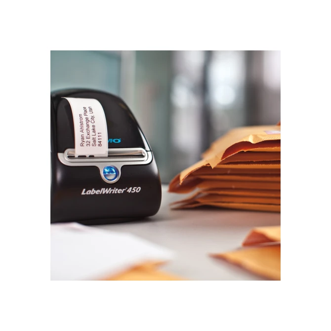 Etiket Dymo LabelWriter adressering 28x89mm 12 rollen á 130 stuks wit