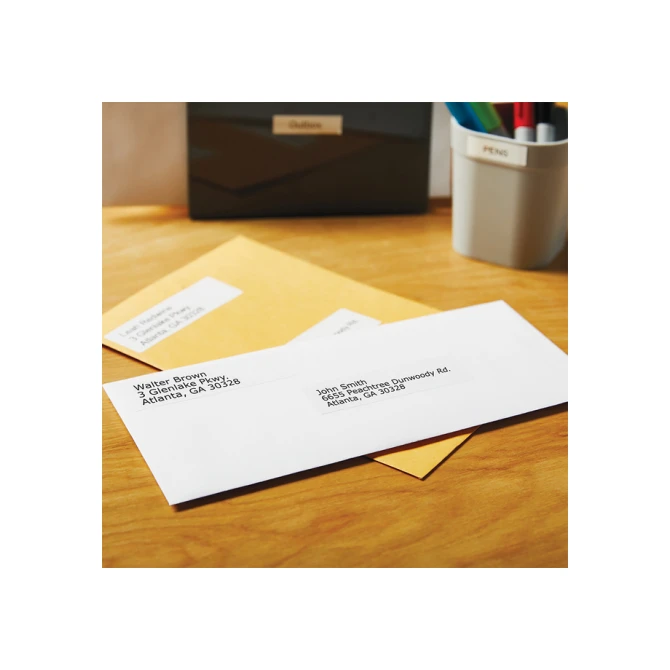 Etiket Dymo LabelWriter adressering 28x89mm 12 rollen á 130 stuks wit