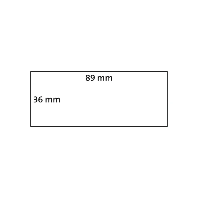 Etiket Dymo LabelWriter adressering 36x89mm 24 rollen á 260 stuks wit