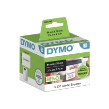 Etiket Dymo LabelWriter multifunctioneel 54x70mm 1 rol á 320 stuks wit