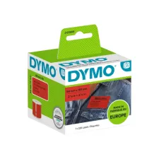 Etiket Dymo LabelWriter naamkaart 54x101mm 1 rol á 220 stuks rood