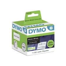 Etiket Dymo LabelWriter naamkaart 54x101mm 1 rol á 220 stuks wit