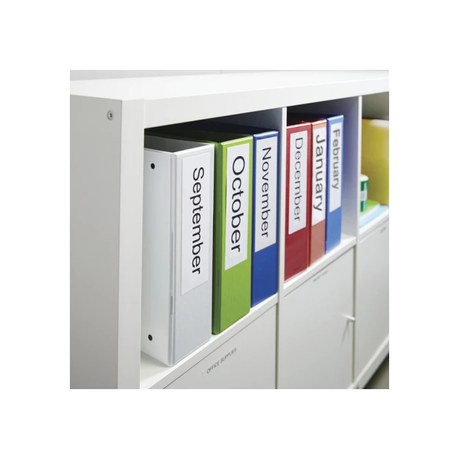 Etiket Dymo LabelWriter naamkaart ordner 59x190mm 1 rol á 110 stuks wit