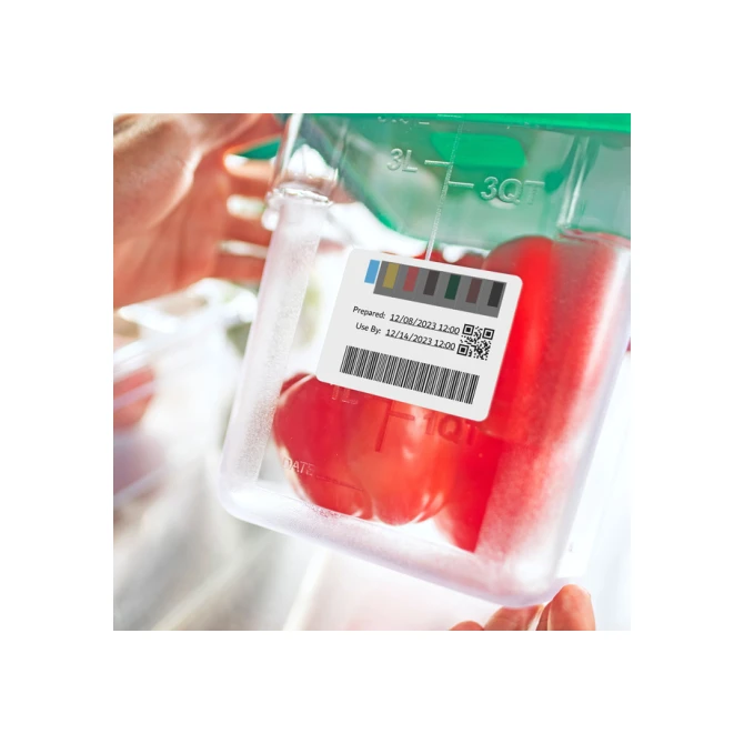 Etiket Dymo LabelWriter voedselhoudbaarheid 54x70mm 1 rol á 400 etiketten wit