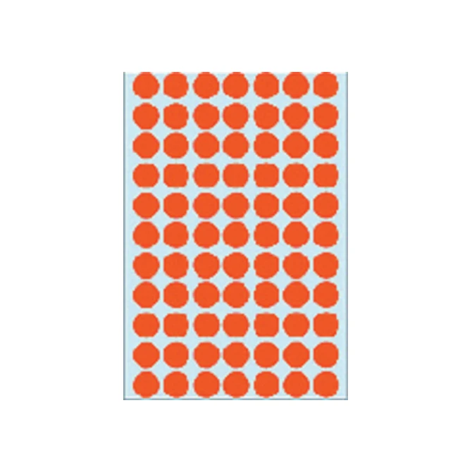 Etiket HERMA 2232 rond 13mm rood 2464stuks
