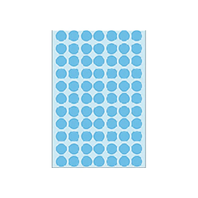 Etiket HERMA 2233 rond 13mm blauw 2464stuks