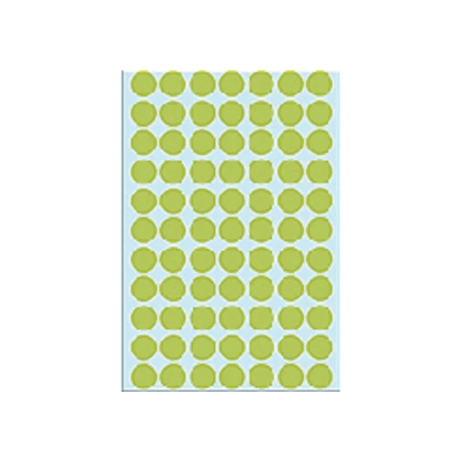 Etiket HERMA 2235 rond 13mm groen 2464stuks