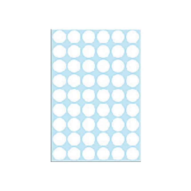 Etiket HERMA 2240 rond 16mm wit 1728stuks