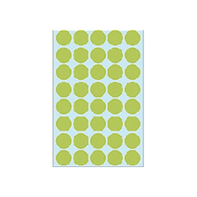 Etiket HERMA 2255 rond 19mm groen 1280stuks
