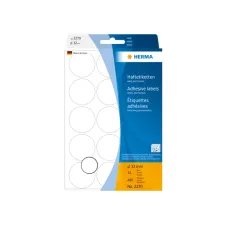 Etiket HERMA 2270 rond 32mm wit 480stuks