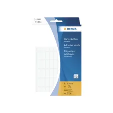 Etiket HERMA 2320 8x20mm wit 2240 stuks
