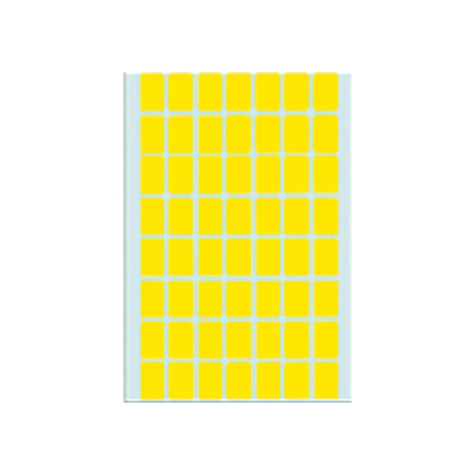 Etiket HERMA 2341 12x18mm geel 1792stuks