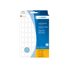 Etiket HERMA 2343 12x18mm blauw 1792stuks