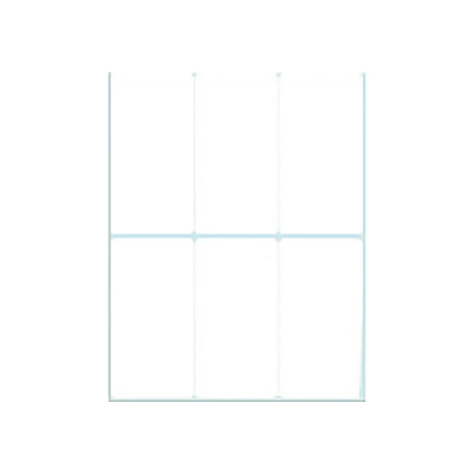 Etiket HERMA 2590 40x75mm wit 192 stuks