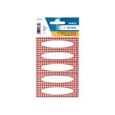 Etiket HERMA 3639 keuken ruit rood