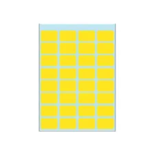 Etiket HERMA 3641 12x19mm geel 160 stuks
