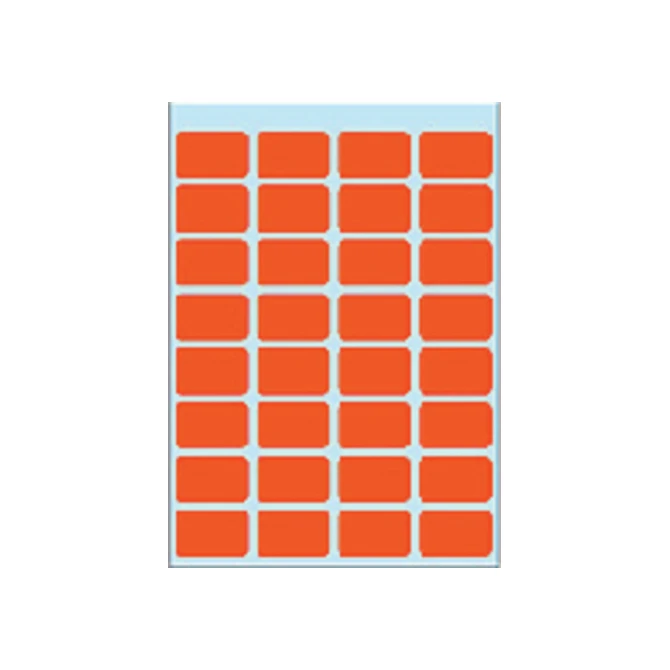 Etiket HERMA 3642 12x19mm rood 160 stuks