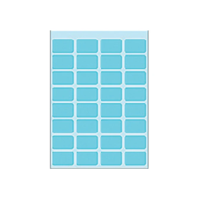 Etiket HERMA 3643 12x19mm blauw 160stuks