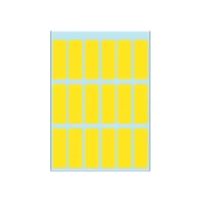 Etiket HERMA 3651 12x34mm geel 90 stuks