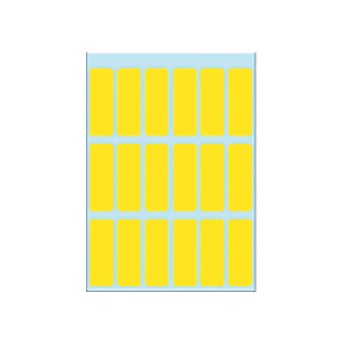 Etiket HERMA 3651 12x34mm geel 90 stuks