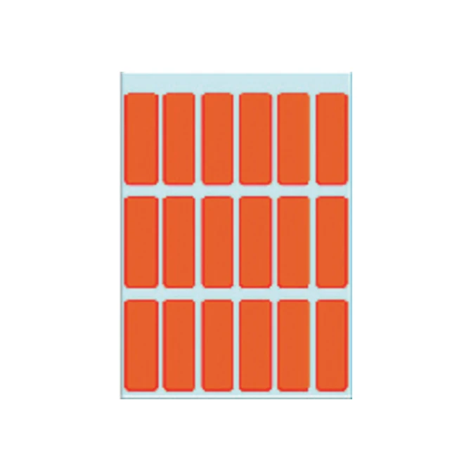 Etiket HERMA 3652 12x34mm rood 90 stuks
