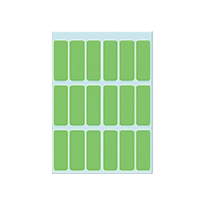 Etiket HERMA 3655 12x34mm groen 90 stuks