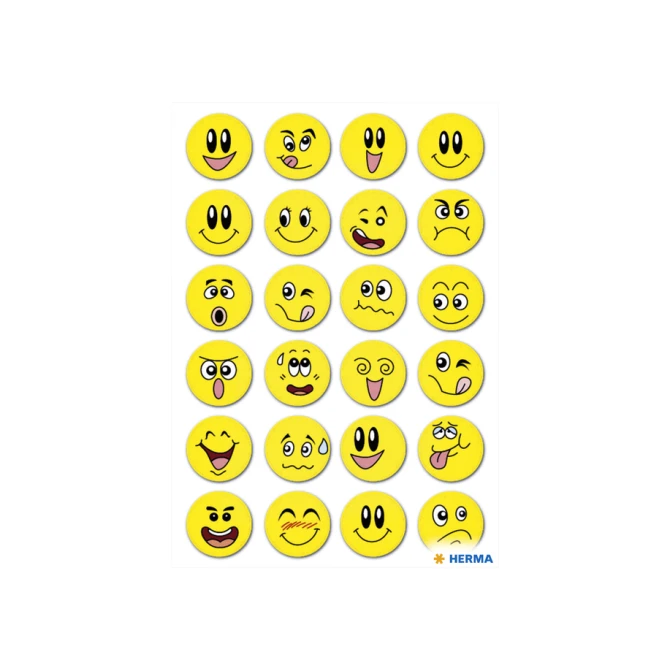 Etiket HERMA 3657 smiley met wiebeleffect