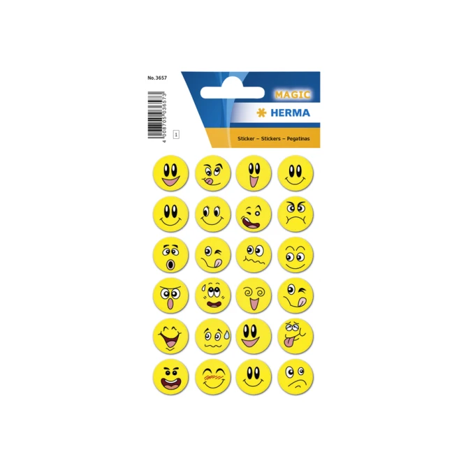 Etiket HERMA 3657 smiley met wiebeleffect