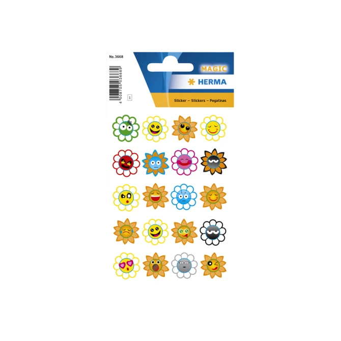 Etiket HERMA 3668 crazy zonnen puffy