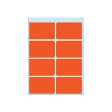 Etiket HERMA 3692 26x40mm rood 40 stuks