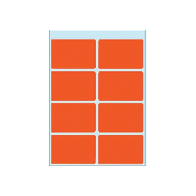 Etiket HERMA 3692 26x40mm rood 40 stuks