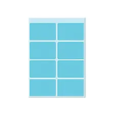 Etiket HERMA 3693 25x40mm blauw 40 stuks