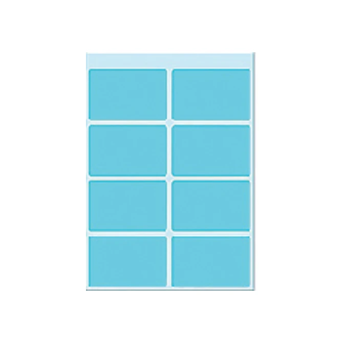 Etiket HERMA 3693 25x40mm blauw 40 stuks