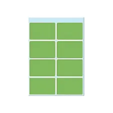 Etiket HERMA 3695 26x40mm groen 40 stuks