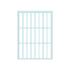 Etiket HERMA 3724 8x36mm wit 168 stuks