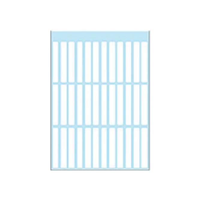 Etiket HERMA 3735 5x35mm wit 252 stuks