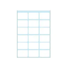 Etiket HERMA 3746 17x26mm wit 126 stuks