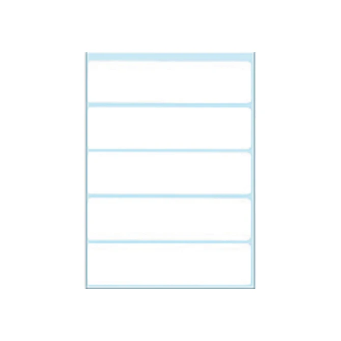 Etiket HERMA 3750 21x80mm wit 35 stuks