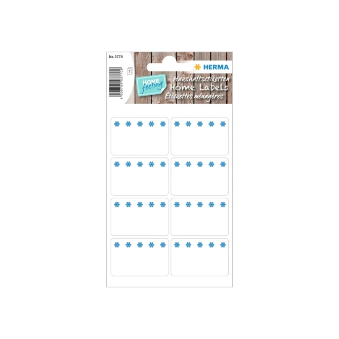 Etiket HERMA 3770 26x40mm diepvries wit 56stuks