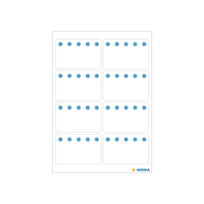 Etiket HERMA 3770 26x40mm diepvries wit 56stuks
