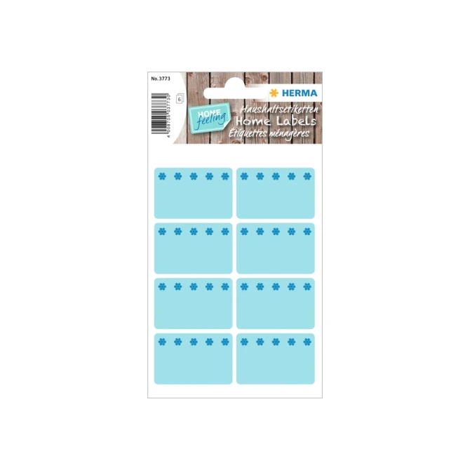 Etiket HERMA 3773 26x40mm diepvries blauw 48stuks