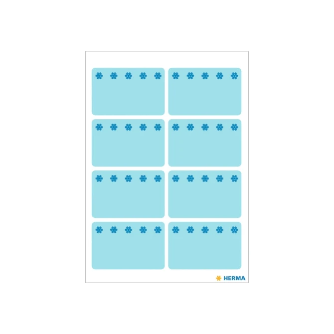 Etiket HERMA 3773 26x40mm diepvries blauw 48stuks