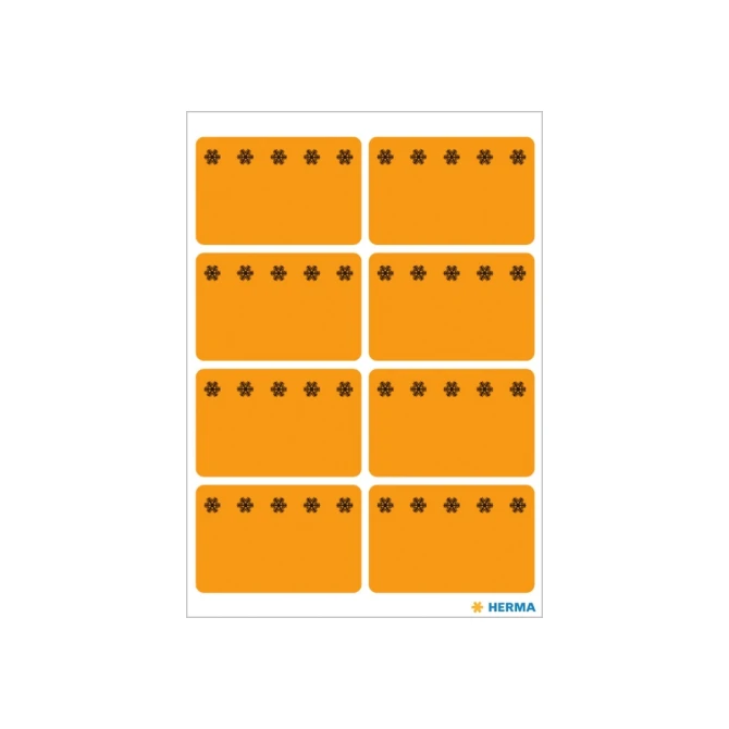 Etiket HERMA 3774 26x40mm diepvries oranje 48stuks
