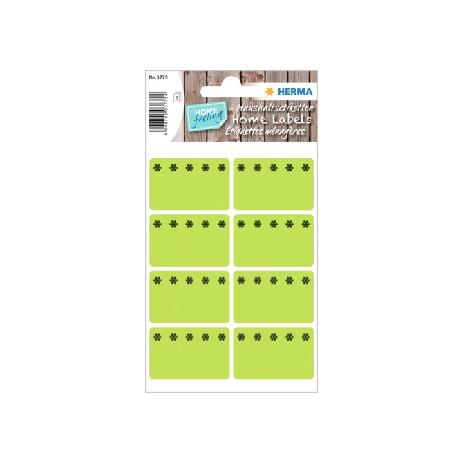 Etiket HERMA 3775 26x40mm diepvries groen 48stuks
