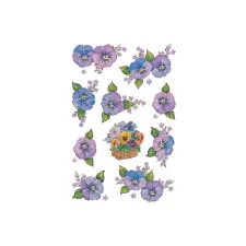 Etiket HERMA 3818 bloem paars