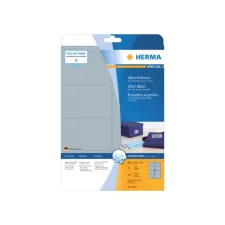 Etiket HERMA 4114 99.1X67.7mm zilver 200 etiketten
